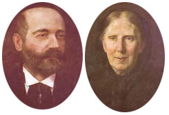 Antonio e Giuseppina - genitori di Giulia