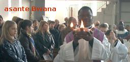 don Gabriel Choda, sacerdote tanzaniano che ha accompagnato il Vescovo durante questa visita a Scauri